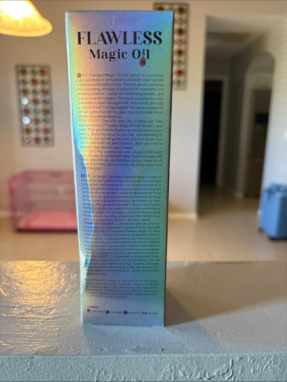 ROYALE Genius Heating Element FLAWLESS Magic Oil -Nourishing Hair Serum